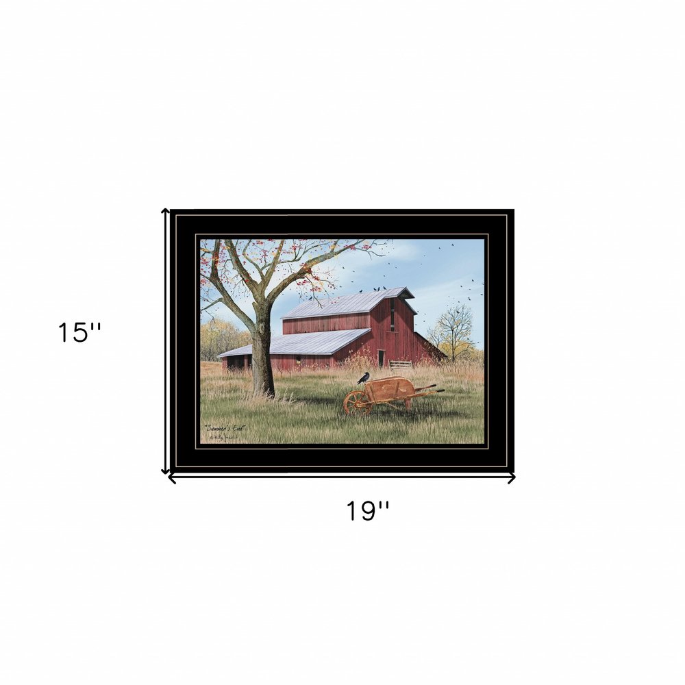 Summers End 2 Black Framed Print Wall Art — view 3