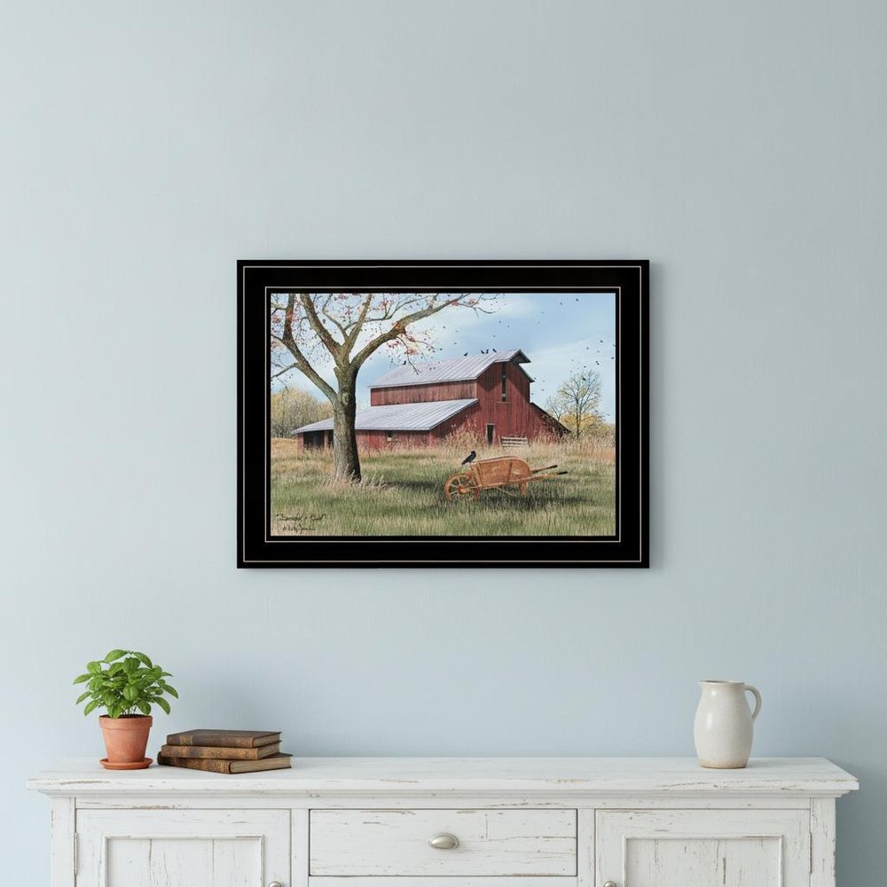 Summers End 2 Black Framed Print Wall Art — view 4