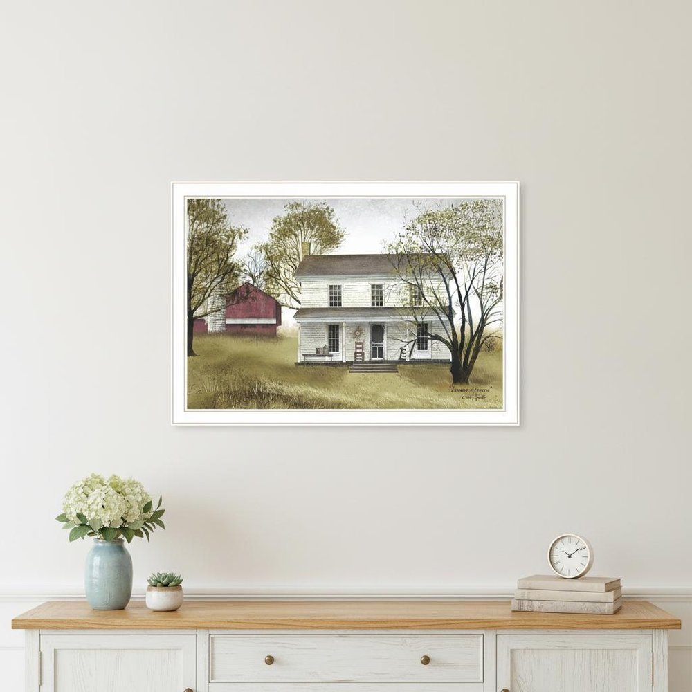 Summer Afternoon 3 White Framed Print Wall Art HomeRoots