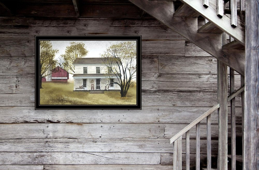 Summer Afternoon 4 Black Framed Print Wall Art — view 2