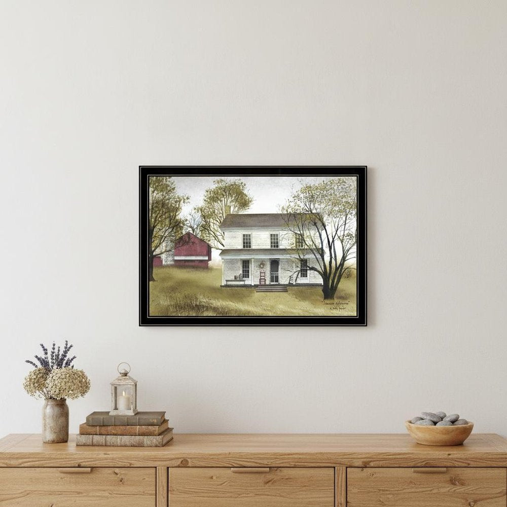 Summer Afternoon 4 Black Framed Print Wall Art — view 5
