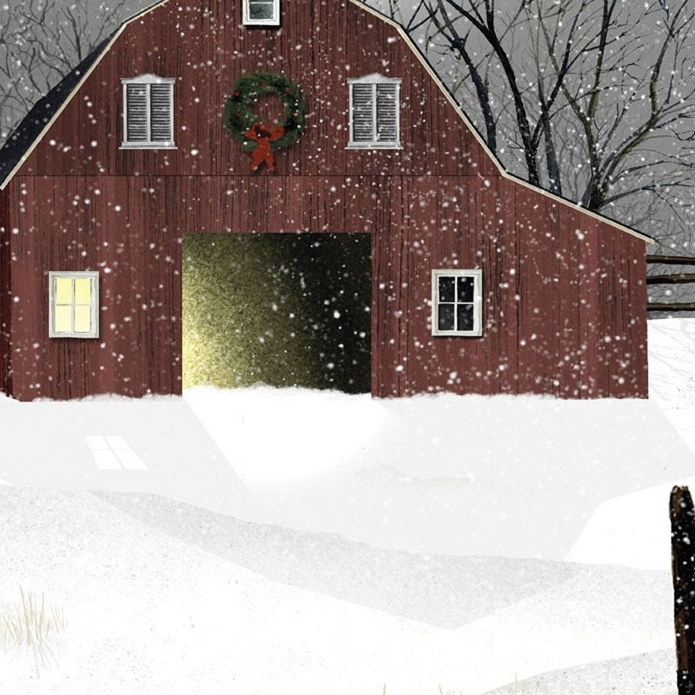 Light in the Stable 3 White Framed Print Wall Art — view 11