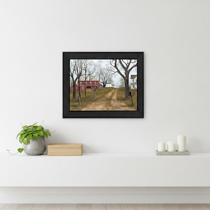 The Old Dirt Road 1 Black Framed Print Wall Art HomeRoots
