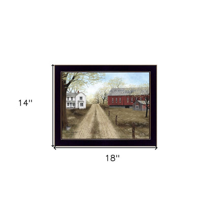 Warm Spring Day Black Framed Print Wall Art HomeRoots
