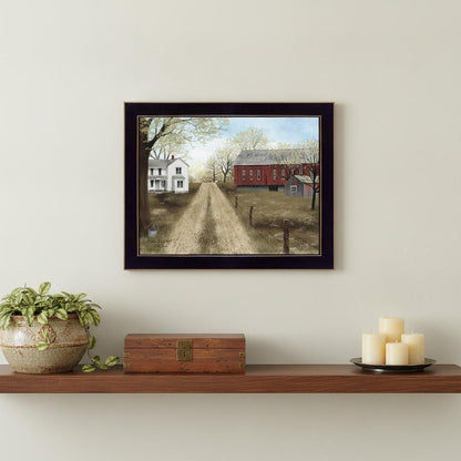 Warm Spring Day Black Framed Print Wall Art HomeRoots
