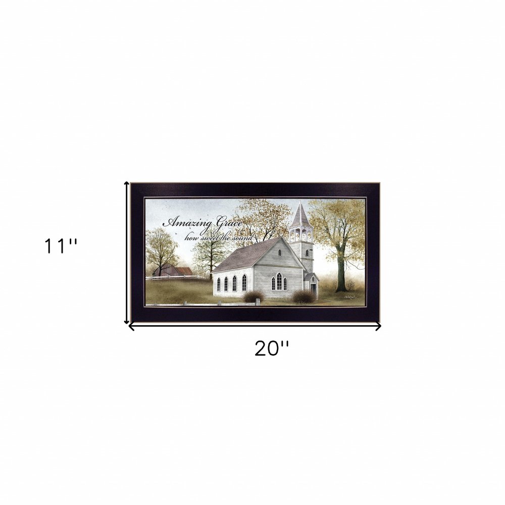 Amazing Grace 3 Black Framed Print Wall Art HomeRoots