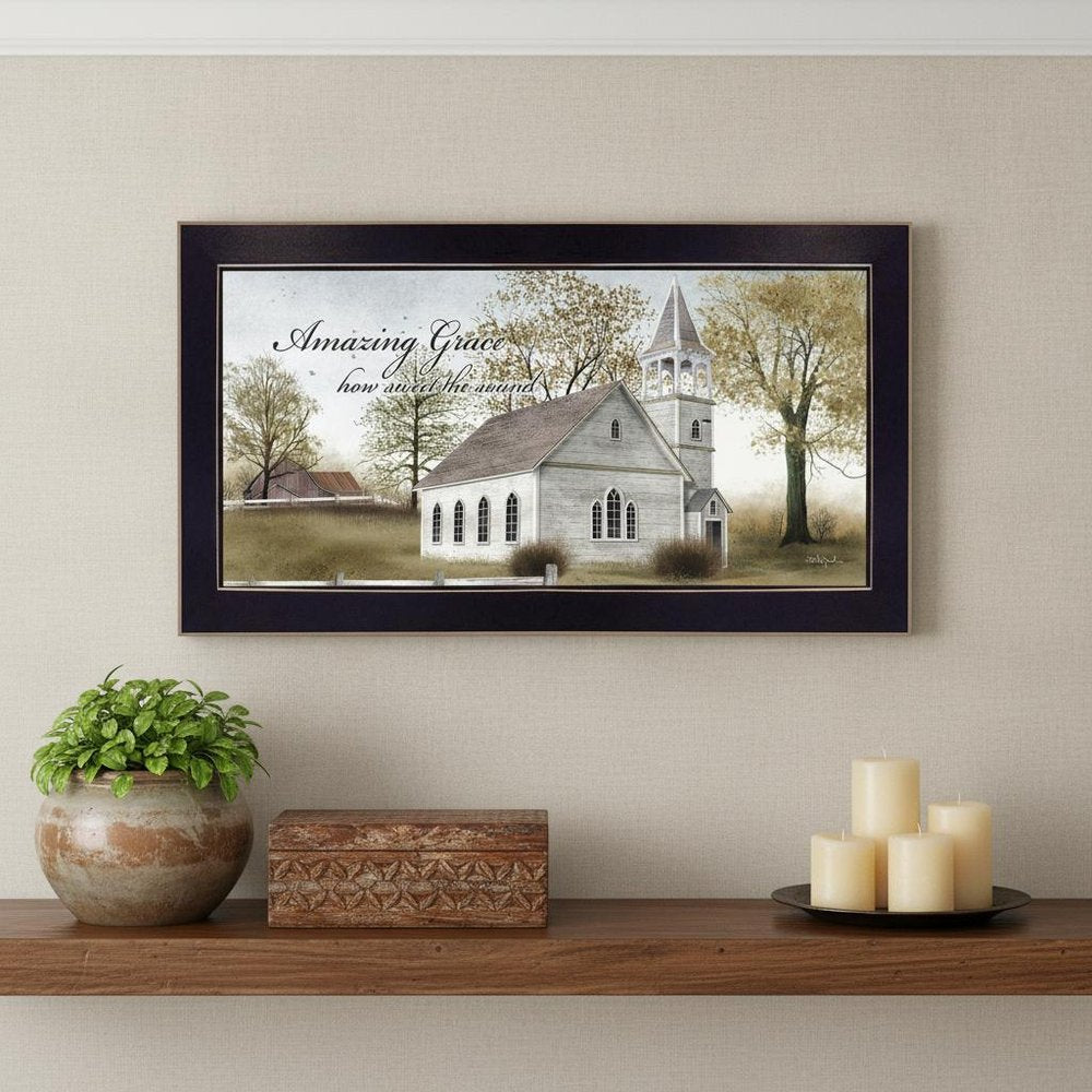 Amazing Grace 3 Black Framed Print Wall Art HomeRoots