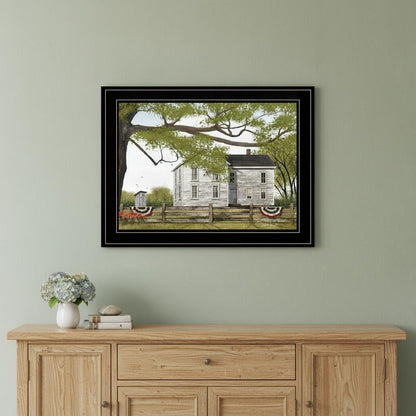 Sweet Summertime House 2 Black Framed Print Wall Art HomeRoots