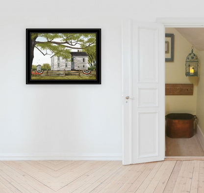Sweet Summertime House 4 Black Framed Print Wall Art HomeRoots