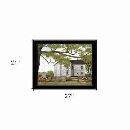 Sweet Summertime House 4 Black Framed Print Wall Art HomeRoots