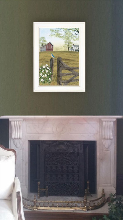 Mornings Glory 1 White Framed Print Wall Art HomeRoots