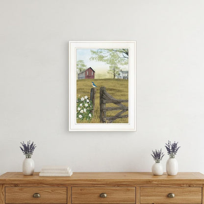 Mornings Glory 1 White Framed Print Wall Art HomeRoots