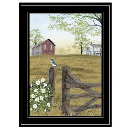 Mornings Glory 2 Black Framed Print Wall Art HomeRoots