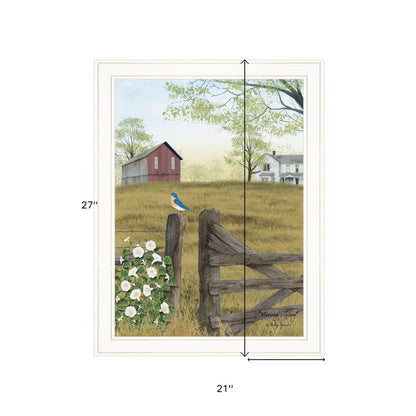 Mornings Glory 3 White Framed Print Wall Art HomeRoots