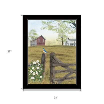 Mornings Glory 4 Black Framed Print Wall Art HomeRoots
