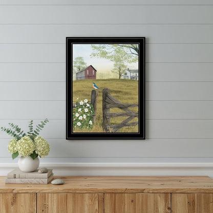 Mornings Glory 4 Black Framed Print Wall Art HomeRoots