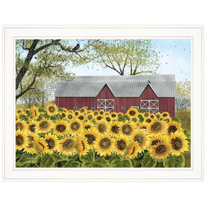 Sunshine 4 White Framed Print Wall Art HomeRoots