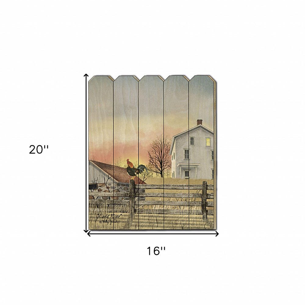 Early Riser 1 Unframed Print Wall Art HomeRoots