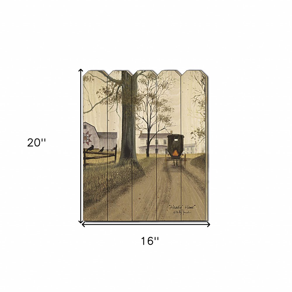 Headin Home Unframed Print Wall Art HomeRoots