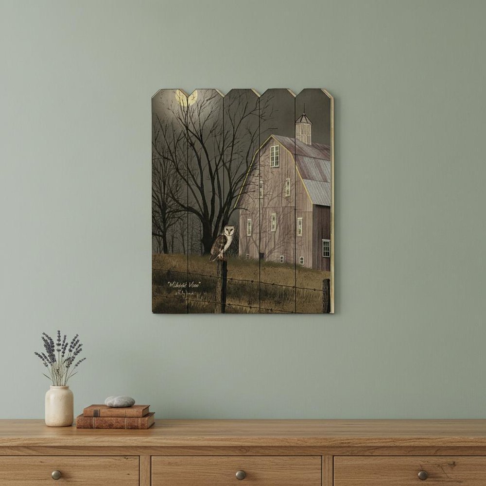 Midnight Moon Unframed Print Wall Art — view 4