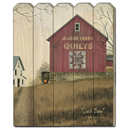 Quilt Barn 1 Unframed Wood Wall Art HomeRoots