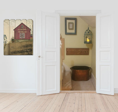 Quilt Barn 1 Unframed Wood Wall Art HomeRoots
