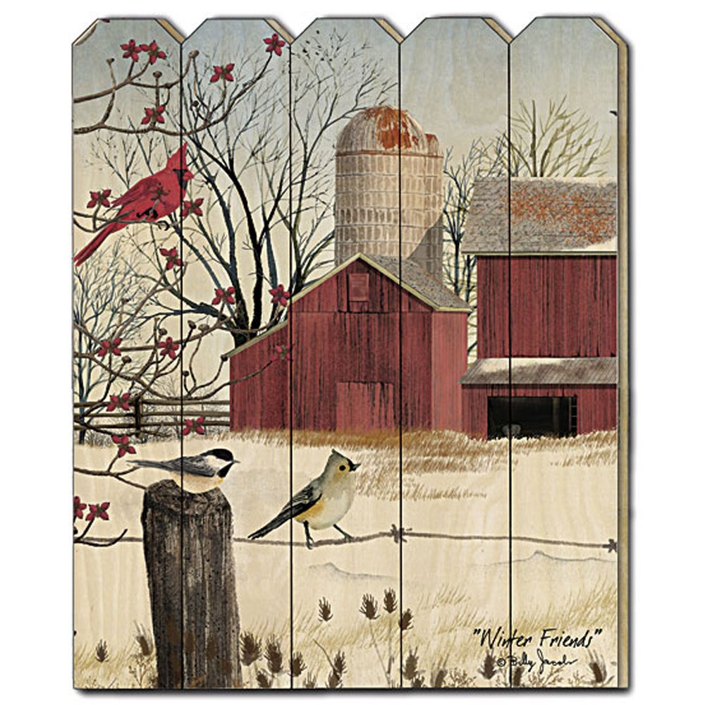 Winter Friends Unframed Print Wall Art — view 1