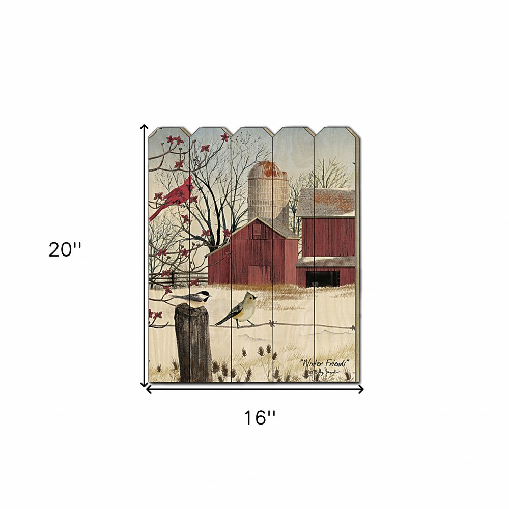 Winter Friends Unframed Print Wall Art — view 2