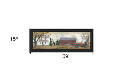 Pumpkins For Sale 4 Black Framed Print Wall Art HomeRoots