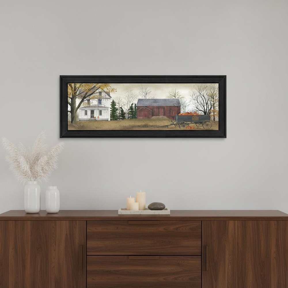 Pumpkins For Sale 4 Black Framed Print Wall Art HomeRoots