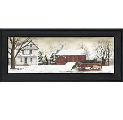 Christmas Trees for Sale 1 Black Framed Print Wall Art HomeRoots