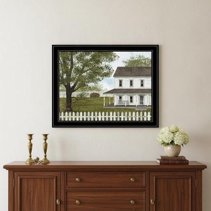 Green Green Grass of Home 2 Black Framed Print Wall Art HomeRoots