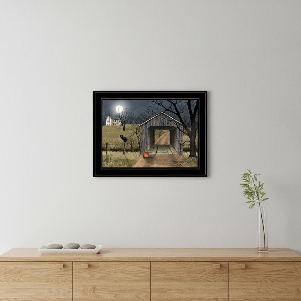 Sleepy Hollow Bridge 2 Black Framed Print Wall Art HomeRoots