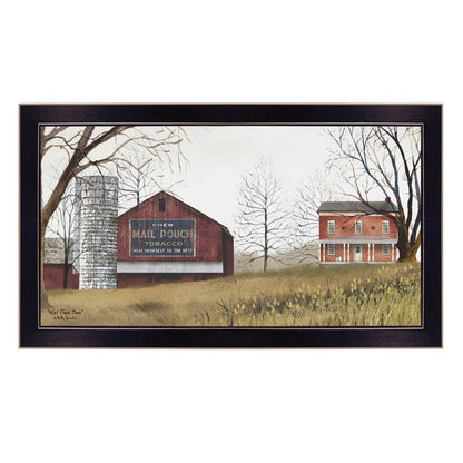 Mail Pouch Barn 6 Black Framed Print Wall Art HomeRoots