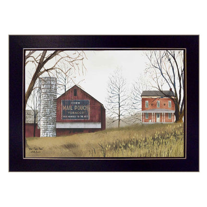 Mail Pouch Barn 1 Black Framed Print Wall Art HomeRoots