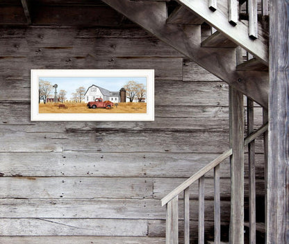 Autumn on Farm 1 White Framed Print Wall Art HomeRoots