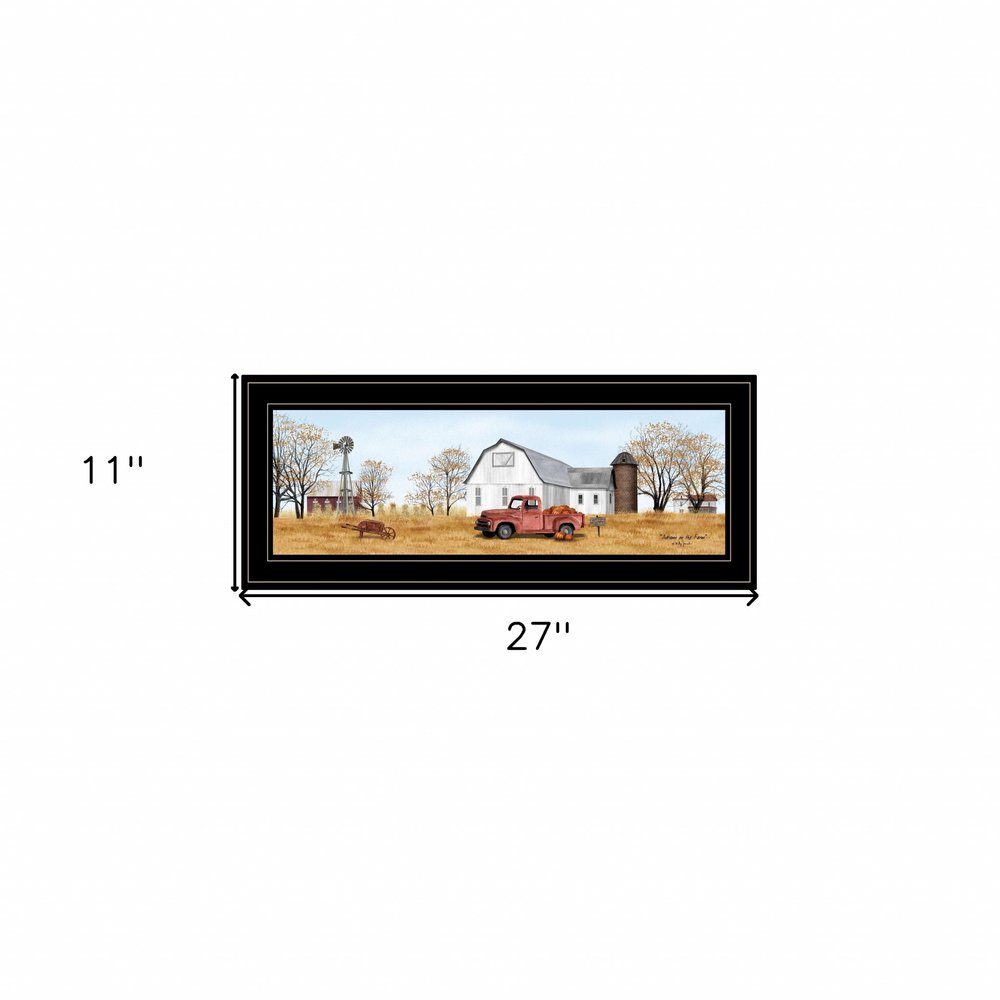 Autumn On Farm 2 Black Framed Print Wall Art HomeRoots