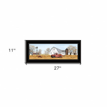 Autumn On Farm 2 Black Framed Print Wall Art HomeRoots