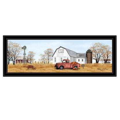 Autumn on Farm 4 Black Framed Print Wall Art HomeRoots