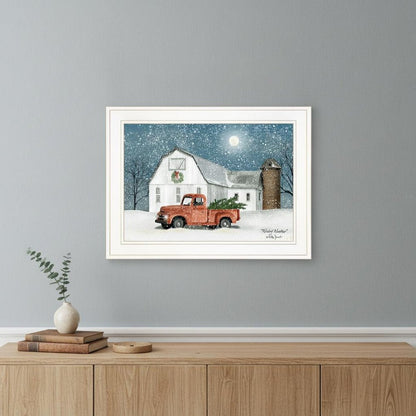 Wintry Weather 2 White Framed Print Wall Art HomeRoots