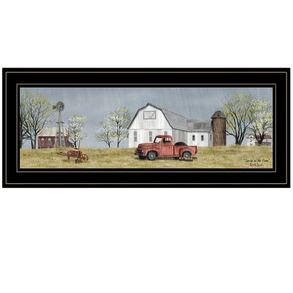 Spring On The Farm 2 Black Framed Print Wall Art HomeRoots