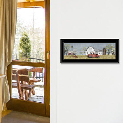 Spring On The Farm 2 Black Framed Print Wall Art HomeRoots
