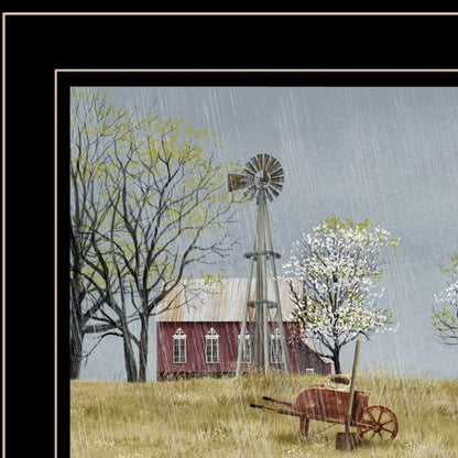 Spring On The Farm 2 Black Framed Print Wall Art HomeRoots