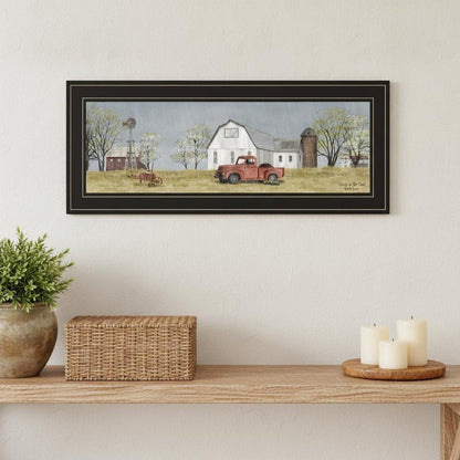 Spring On The Farm 2 Black Framed Print Wall Art HomeRoots