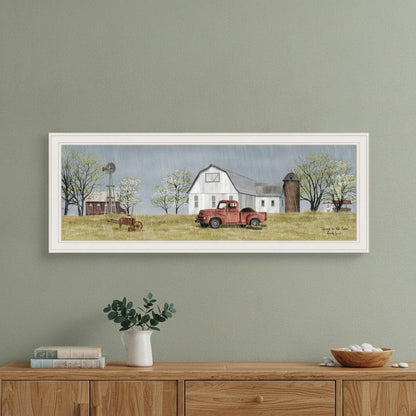 Spring On The Farm 3 White Framed Print Wall Art HomeRoots