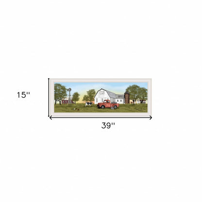 Summer on the Farm 3 White Framed Print Wall Art HomeRoots