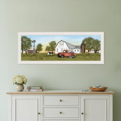 Summer on the Farm 3 White Framed Print Wall Art HomeRoots