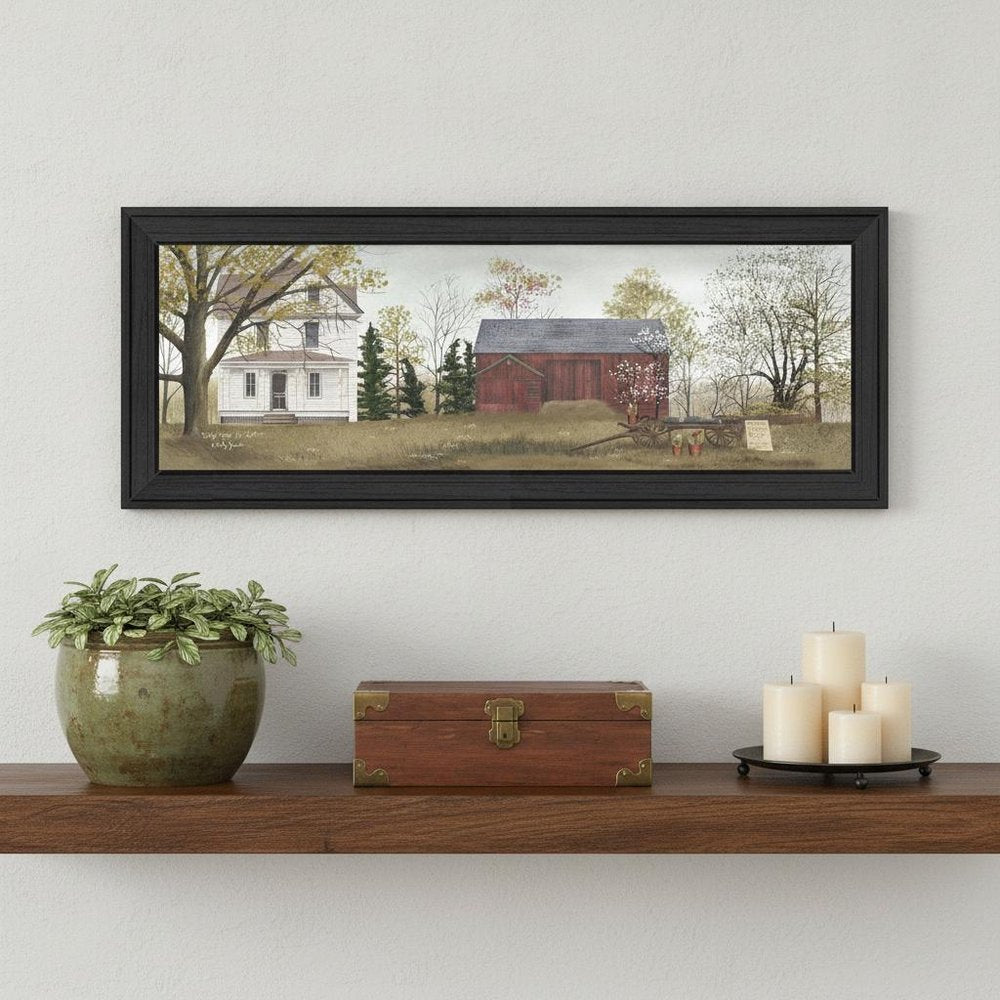 Spring Flowers For Sale 1 Black Framed Print Wall Art HomeRoots