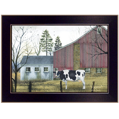 Holstein Black Framed Print Wall Art HomeRoots