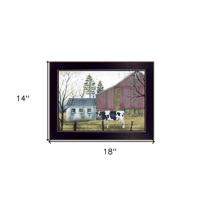 Holstein Black Framed Print Wall Art HomeRoots